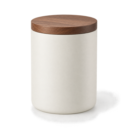cvooe™ coffee canister isolated product view