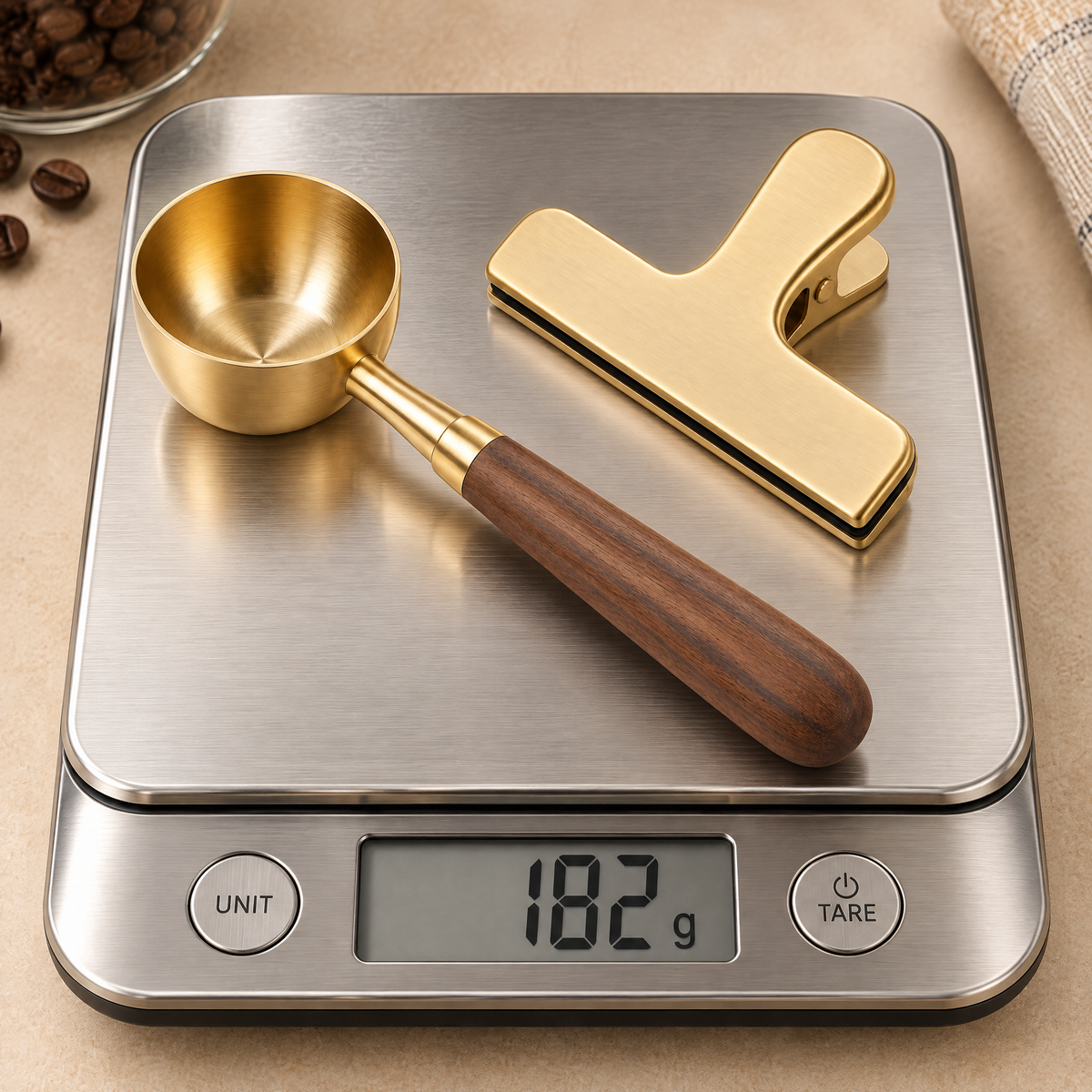 cvooe™ Artisan Coffee Scoop & Clip Set image 4