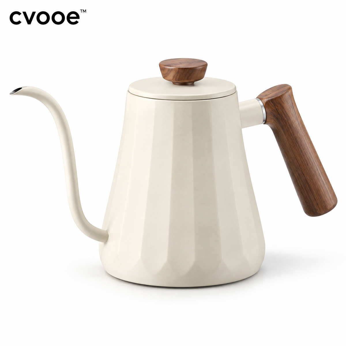 cvooe™ Precision Gooseneck Coffee Kettle isolated on white background