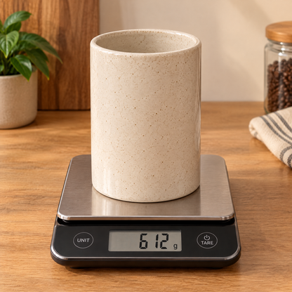 cvooe™ Ceramic Coffee Tool Holder — ceramic holder weight illustration 612 grams