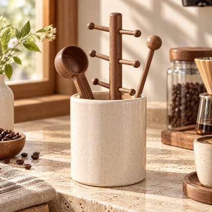 cvooe™ Ceramic Coffee Tool Holder lifestyle main image